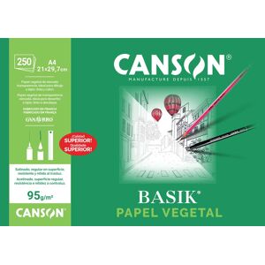 Canson Papel vegetal  A4 250 hojas