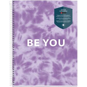 Miquelrius Notebook A4 Tie Dye lavanda  120 hojas 5x5