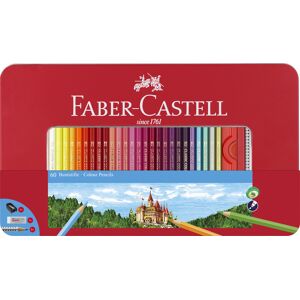 Faber-Castell Estuche Metal  Lápices 60 colores
