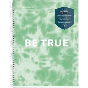 Miquelrius Notebook A4 Tie Dye menta  120 hojas 5x5