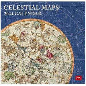 Legami Calendario pared  30X29 2024 Celestial Maps