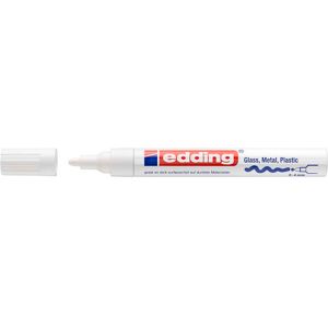 Edding Rotulador permanente  750 blanco 10u