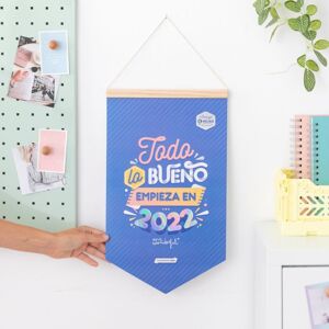Mr.Wonderful Calendario de pared  2022 castellano Todo lo bueno empieza en 2022