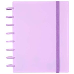 Carchivo Cuaderno Ingeniox A5 100H Cuadrícula Malva