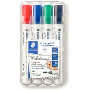 Staedtler Rotulador de pizarra blanca  4 colores