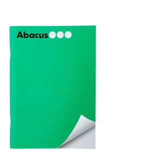 Abacus Libreta grapada  A5 48 hojas raya verde