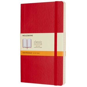 Moleskine Libreta  Soft XL Rojo Raya