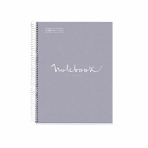 Miquelrius Notebook  Emotions A4+ 120 hojas 5x5 gris