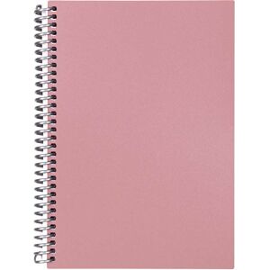 Carchivo Libreta espiral A5  80 F Metal Rosa