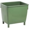 kaiserkraft Recipiente rectangular, recipiente para agua, capacidad 400 l, verde