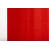 Precision Cenefa cartón ondulado 57x750cm rojo 2u