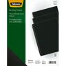 Fellowes Tapa de encuadernar A4  PVC 180 micras negro 100u