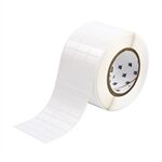 Brady THT-5-483-10 etiqueta poliéster blanco brillante 25,40 x 12,70 mm