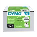 Dymo S0722420 etiquetas de envío negro sobre blanco 54x101mm