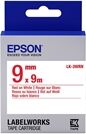 Epson LK-3WRN Cinta rojo sobre blanco 9mm (C53S653008)