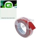 Q-Nomic S0898150 cinta 3D blanco sobre rojo 9mm