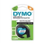 Dymo 91221 (S0721660) cinta plástica blanca 12 mm