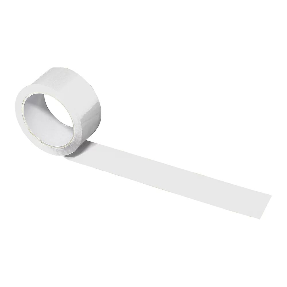 kaiserkraft Cinta de embalaje de PP, en diferentes colores, UE 36 rollos, blanco, anchura de cinta 50 mm