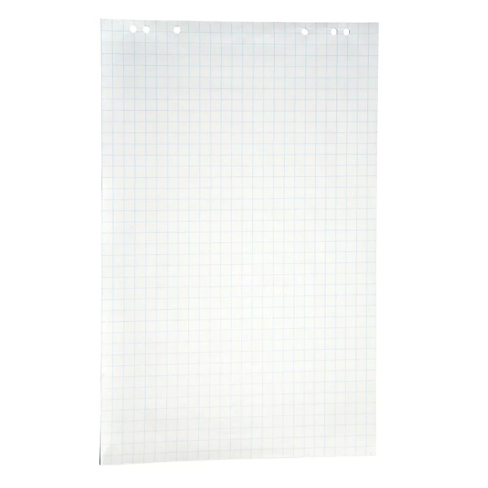 kaiserkraft Bloc de papel para Flip-Chart, formato 650 x 1000 mm, UE 5 unid. de aprox. 20 hojas