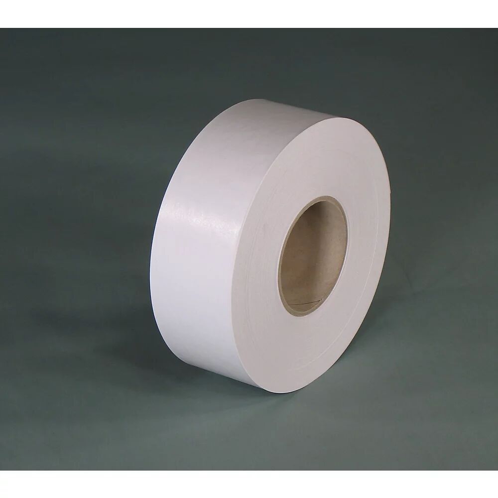 eurokraft basic Cinta adhesiva en húmedo, modelo sencillo, UE 12 rollos, blanco, anchura de cinta 60 mm