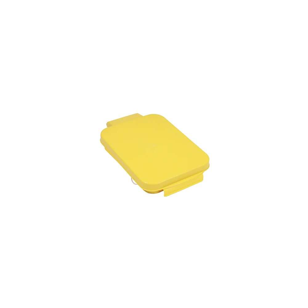 kaiserkraft Tapa, angular, para recipiente para separar materiales, amarilla