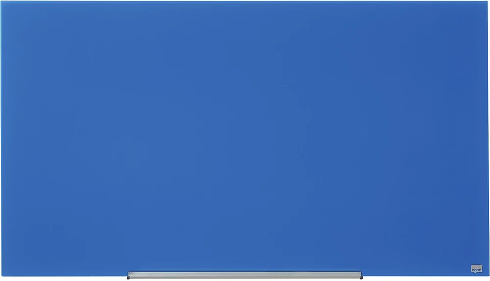 nobo Panel rotulable de cristal WIDESCREEN, 57'' - A x H 1264 x 711 mm, azul