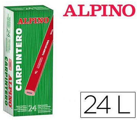 Alpino LAPIZ CARPINTERO  CAJA 24U