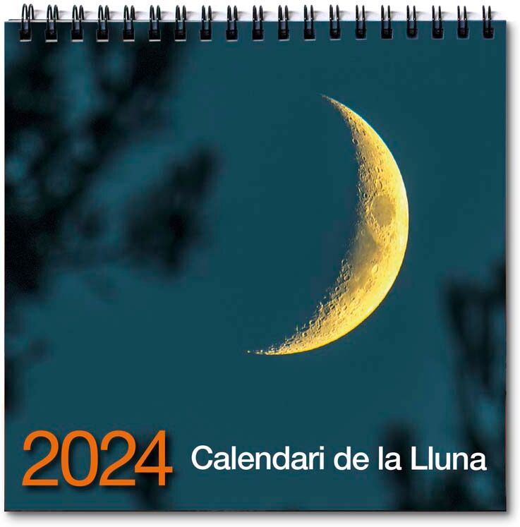 Lluna Calendario pared de la  2024 catalán