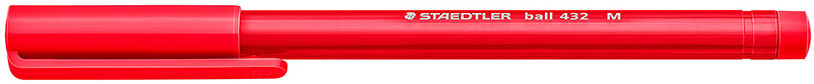 Staedtler Bolígrafo  432 M rojo 10u