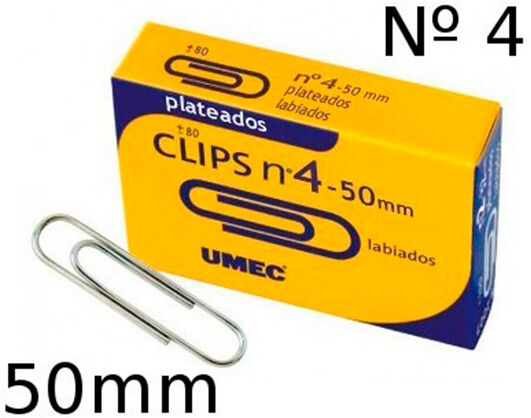 Umec Clips  No.4 50mm 80u