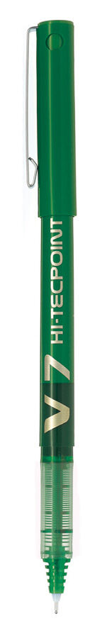 Pilot Roller  V-7 Hi-Tecpoint verde 12u