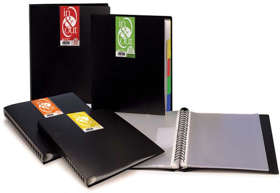 Grafoplas Carpeta 30 fundas A4 In&out