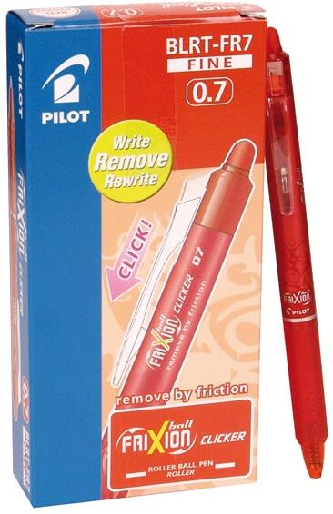 Pilot Bolígrafo  Frixion Clicker rojo 12u