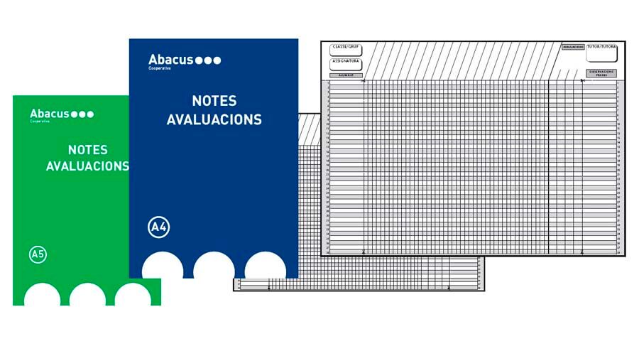 Abacus Cuaderno de Notas  A4 Catalán