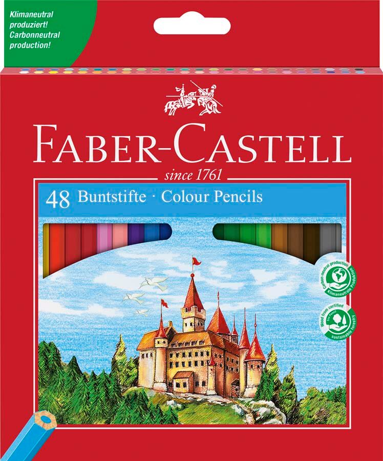 Faber-Castell Lápices de colores  Ecológico 48 colores