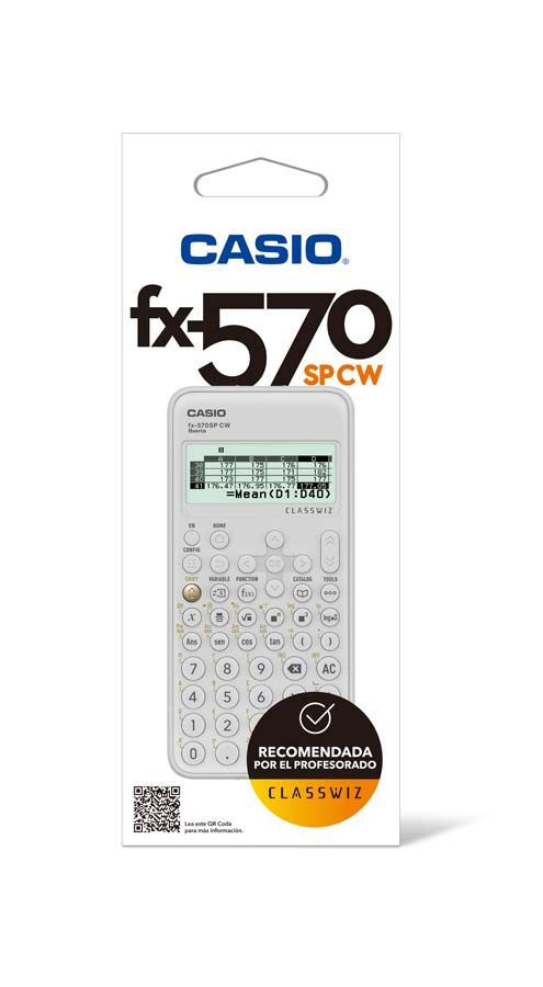 Casio Calculadora científica  FX-570SP CW