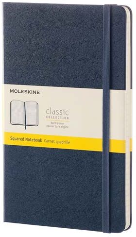 Moleskine Libreta  P Azul Cuadro