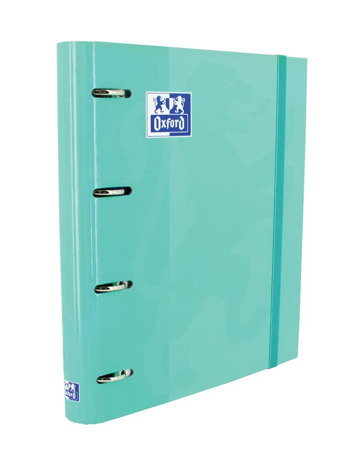 Oxford Carpeta anillas  Europeanbinder verde menta