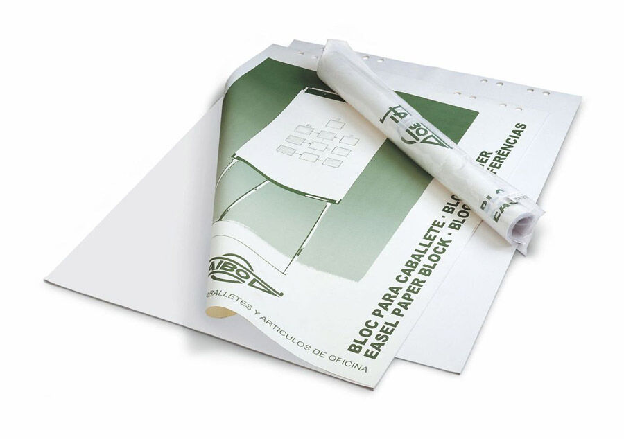 Faibo Bloc papel liso para caballete  65x90cm 25 hojas