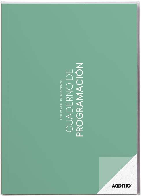 Additio Libreta grapada Programación Semanal  A4 castellano