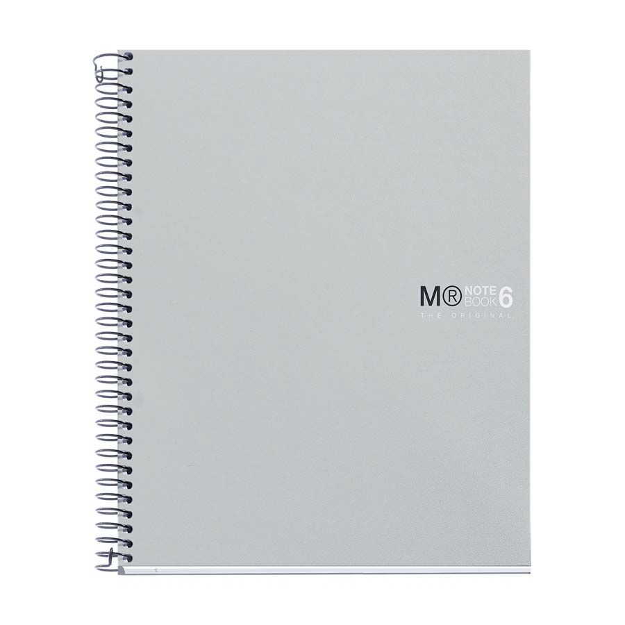 Miquelrius Notebook 6  A5 150 fulls 5x5 gris