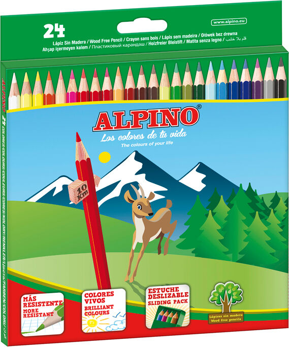 Alpino Lápices de colores  24 colores