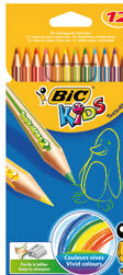 Bic Lápiz  Tropicolor 12 colores