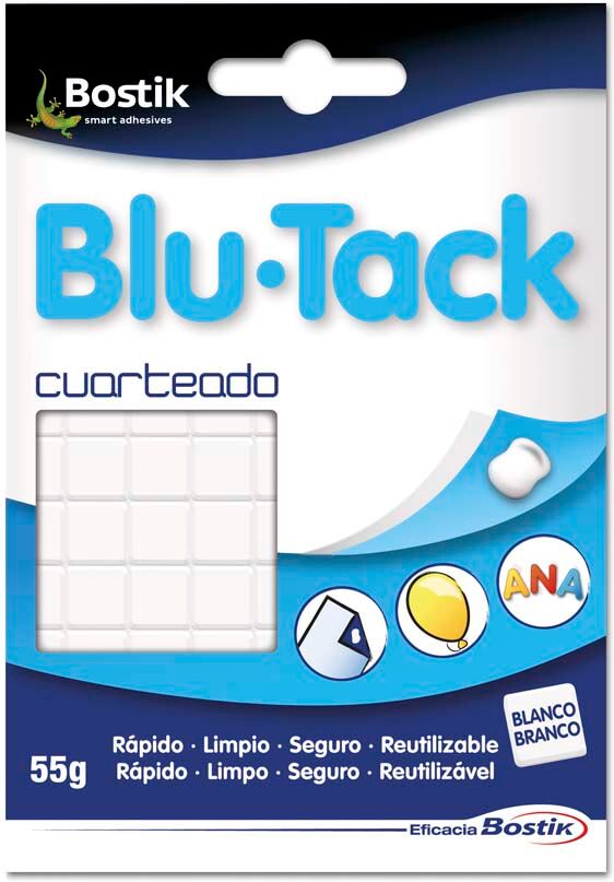 Bostik Blu-Tack  precortado blanco