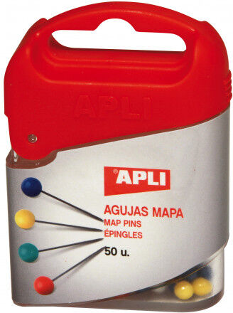 Apli Agujas mapa  surtidas 4x20mm 50u