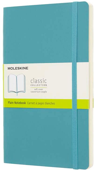 Moleskine Libreta  Soft L Verde Liso