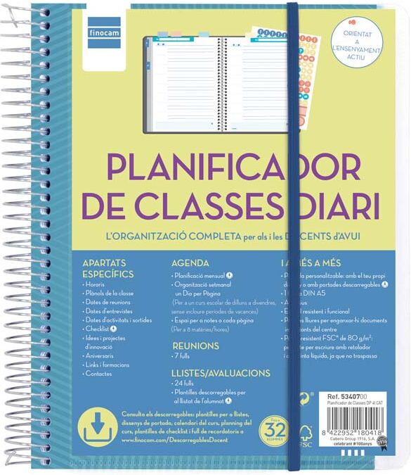 Finocam Planificador Clases Diario Docente  CA