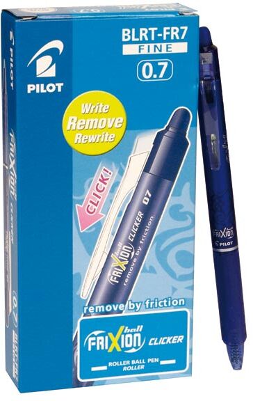 Pilot Rotulador  Frixion Click azul 12u