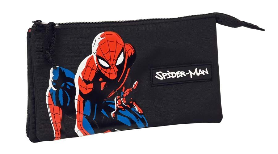 Safta Estuche Triple Spiderman