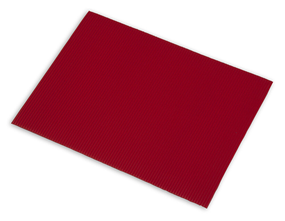 Sadipal Cartón ondulado  50x65cm rojo